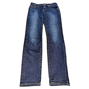 Madewell Dark Wash Stretch Skinny Jeans Size 26 28” Inseam